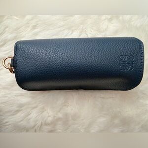 New! Loewe Navy Blue Sunglasses Case